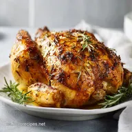 Pollo al Horno Jugoso con Piel Crujiente