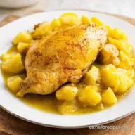Pollo al Lim&oacute;n y Romero La Receta de la Abuela