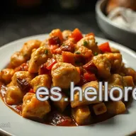 Pollo en Salsa de Almendras: Receta F&aacute;cil &iexcl;Como la de la Abuela!