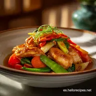 Comida para hacer de Pollo con Verduras: Textura y Sabor