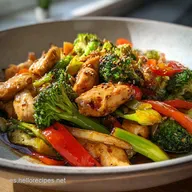 Comida con Pollo y Verduras en 30 Min