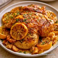 Pollo Entero Al Horno con Limón