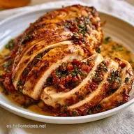 Pollo Relleno al Horno para 6 Personas