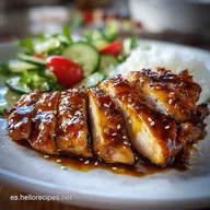 Pollo Al Teriyaki Receta Japonesa para 4 Porciones