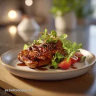 Pollo Teriyaki en 20 Minutos para 4