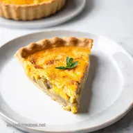 Quiche de Cebolla Caramelizada Receta F&aacute;cil y Deliciosa