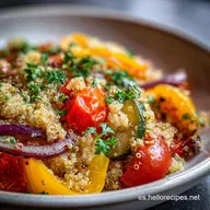 Receta de Quinoa con Verduras F&aacute;cil R&aacute;pida en 30 Minutos