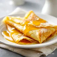 Crepas Suzette Francesas para 4 Porciones