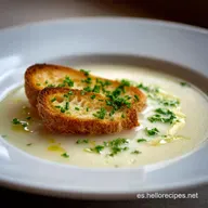 Receta Sopa De Ajo para 4: Lista en 35 Minutos