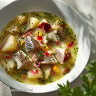 Receta Sopa De Pescado para 4 Raciones