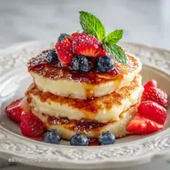 Receta Tortitas Americanas Esponjosas en 25 Minutos