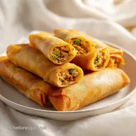 Rollitos de Primavera Crujientes: Receta con Cerdo y Col