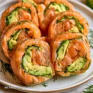 Rollitos de Salmón con Aguacate
