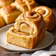 Cinnamon Rolls de Pl&aacute;tano Receta Casera Deliciosa