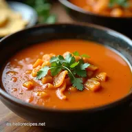Sopa Azteca Casera El Sabor de M&eacute;xico en tu Mesa