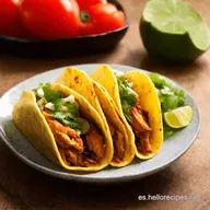 Tacos de Pollo Caseros en 30 Minutos &Aacute;ndale