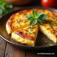 Tortilla Espa&ntilde;ola de Fiesta Las patatas hicieron una deliciosa