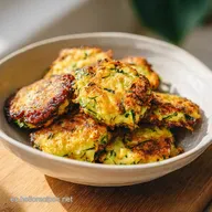 Tortitas de Calabac&iacute;n en 25 Minutos para 4 Raciones