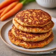 Tortitas De Zanahoria Crujientes