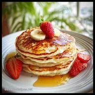 Tortitas Esponjosas | Receta F&aacute;cil en 25 Minutos