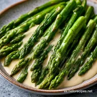 Verduras Salsa Almendras con Esp&aacute;rragos
