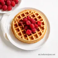Waffles de Ar&aacute;ndanos Esponjosos Receta F&aacute;cil de la Abuela