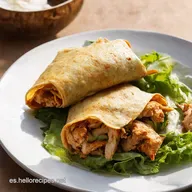 Wrap de pollo a la plancha Mi receta secreta y deliciosa