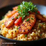 Receta Yakimeshi de Pollo Arroz Frito Umami en 25 Minutos