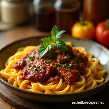 Carne Estofada de la Abuela Receta Espa&ntilde;ola F&aacute;cil Tarjeta de receta