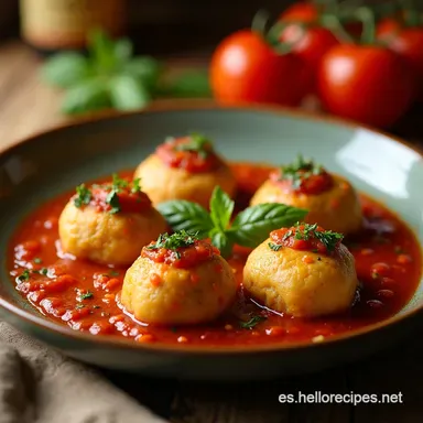 Alb&oacute;ndigas de la Abuela en Salsa Receta F&aacute;cil y Tierna Tarjeta de receta