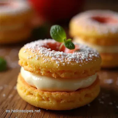Alfajores Peruanos Sin Maicena Receta Fácil Sabor de Abuela Tarjeta de receta