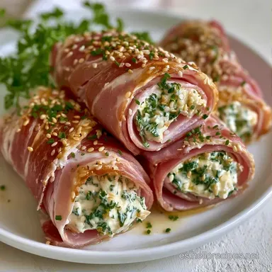 Aperitivo de Queso y Jam&oacute;n para 12 Tarjeta de receta