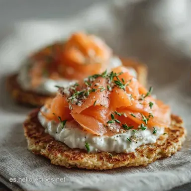 Aperitivo de Salm&oacute;n Ahumado en 35 Minutos Tarjeta de receta