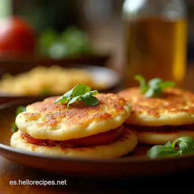 Arepas Venezolanas Cl&aacute;sicas Receta Crujiente y Suave Tarjeta de receta