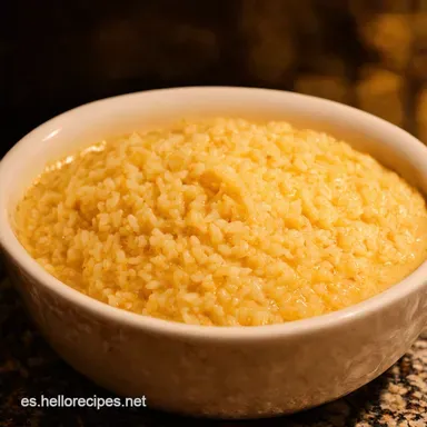 Arroz con Leche con Leche El Secreto Cremoso de la Abuela Tarjeta de receta