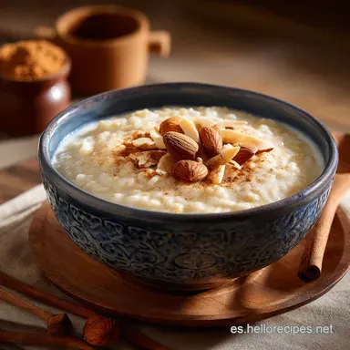 Arroz con leche cremoso: La receta de la abuela, sedosa y perfecta Tarjeta de receta