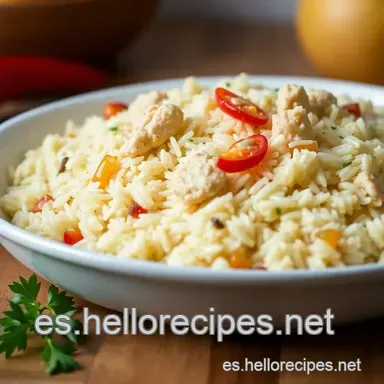 Arroz con Pollo de la Abuela: &iexcl;Un Cl&aacute;sico Espa&ntilde;ol! Tarjeta de receta