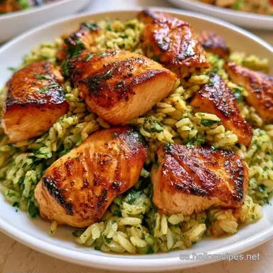 Arroz con Pollo Peruano para 6 Personas Tarjeta de receta