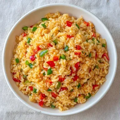 Arroz Para Grandes Grupos: 20 Porciones Tarjeta de receta
