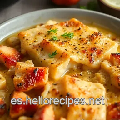 Bacalao al Horno: Receta Tradicional Española ¡Delicioso! Tarjeta de receta