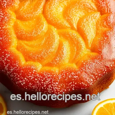 Bizcocho de Naranja Esponjoso: &iexcl;Receta Casera F&aacute;cil! Tarjeta de receta