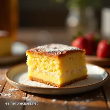 Mi Receta Estrella del Mejor Bizcocho de Tres Leches Jugoso y Tradicional Tarjeta de receta