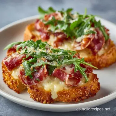 Bocadillo de Jam&oacute;n y Queso en 15 Minutos Tarjeta de receta