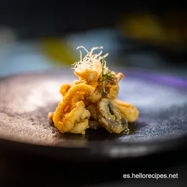 Calamares en su Tinta: &iexcl;Receta Tradicional Espa&ntilde;ola! Tarjeta de receta