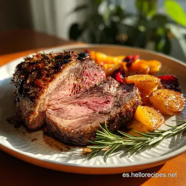 Receta con Carne Asada al Horno: Jugosa y Crujiente en 35 Minutos Tarjeta de receta