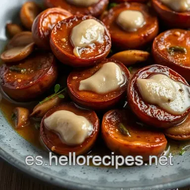 Champi&ntilde;ones al Ajillo: &iexcl;La Tapa Espa&ntilde;ola M&aacute;s F&aacute;cil! Tarjeta de receta