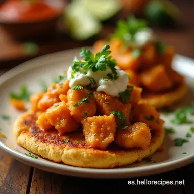 Tostadas de Tinga Estilo Rick Not mine Credit belongs to Tarjeta de receta