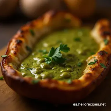 Salsa Chimichurri Casera El Secreto del Asado Argentino Perfecto Tarjeta de receta