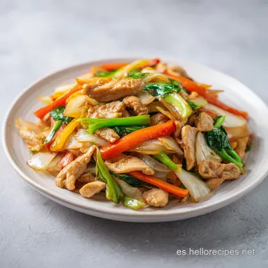 chop suey Tarjeta de receta