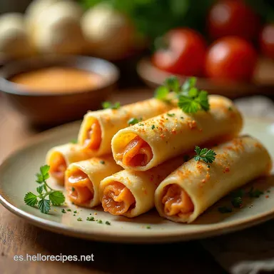 Rollitos de Canela y Pl&aacute;tano Caseros M&aacute;s Esponjosos Imposible Tarjeta de receta